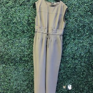 Plus size pants romper